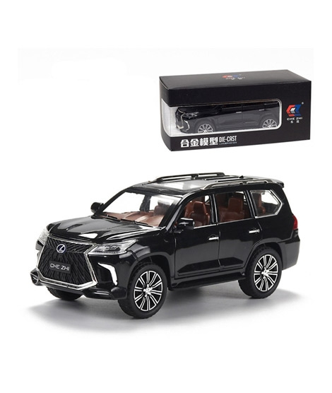 iShopping - Planet X Lexus Land Cruiser Prado SUV Diecast Black (PX-11294)