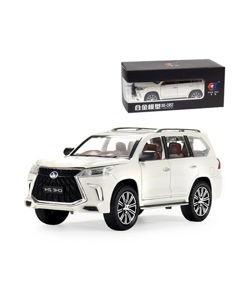 iShopping - Planet X Lexus Land Cruiser Prado SUV Diecast White (PX-11293)