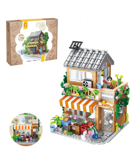 iShopping - Planet X New Guesthouse Building Blocks Set (FC8504)