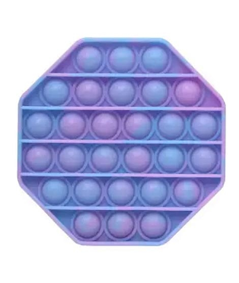 iShopping - Planet X Pop Bubble Fidget Octagon Silicone Toy Blue (PX-11079)
