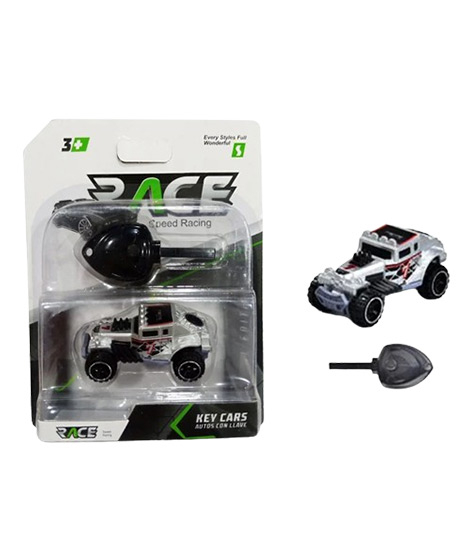 iShopping - Planet X Race Speed Racing Key Car Grey (PX-11775)
