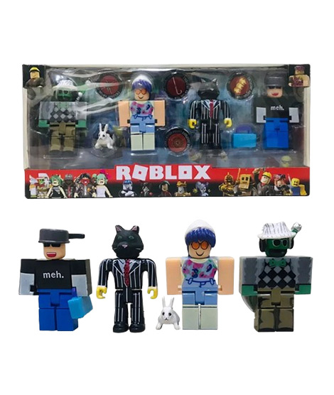 iShopping - Planet X Roblox Celebrity Figures Toys - Pack Of 4 (PX-11946)