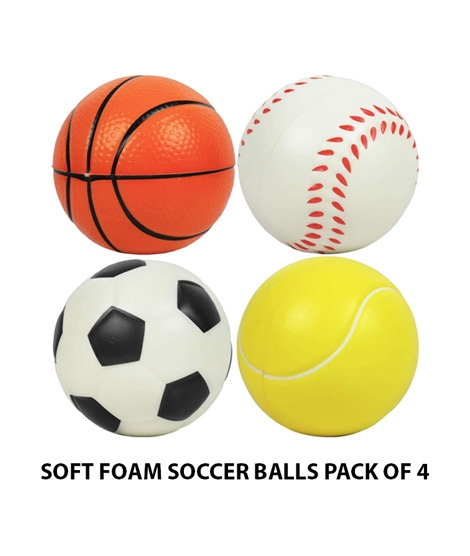 iShopping - Planet X Soft Foam Soccer Sport Balls Pack For Kids (PX-11460)