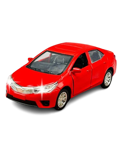 iShopping - Planet X Toyota Corolla Grande Metal Model Car Red (PX-11927)