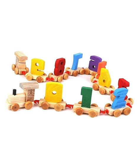 iShopping - Planet X Wooden Numbers Train Toy For Kids (PX-10767)