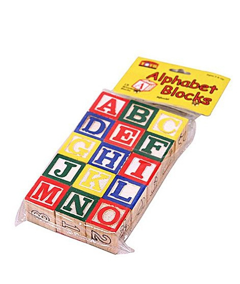 iShopping - Planet X ABC & 123 Wood Blocks 15Pcs (PX-10222)