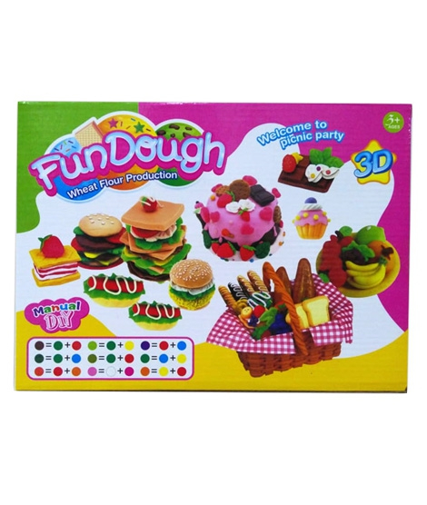 iShopping - Planet X Fun Dough Picnic Set With Molds (PX-10328)