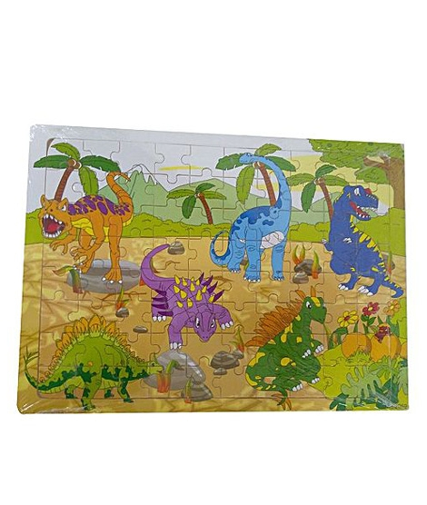 iShopping - Planet X Wooden Jurassic Park Dinosaur Land Puzzle (PX-10238)