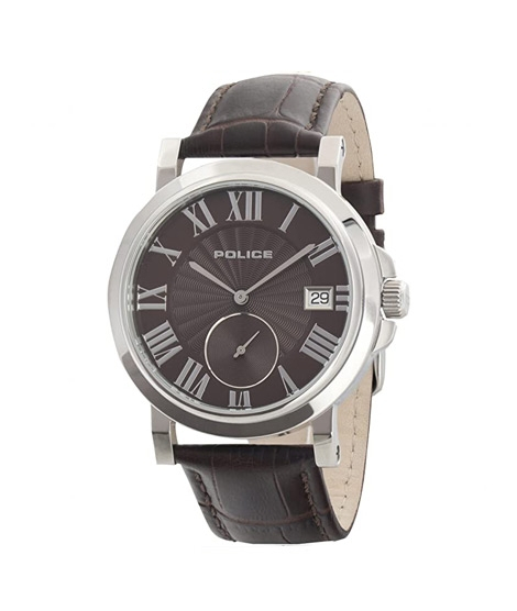 iShopping - Police Clock Tower Men's Watch Brown (15437JS/12)