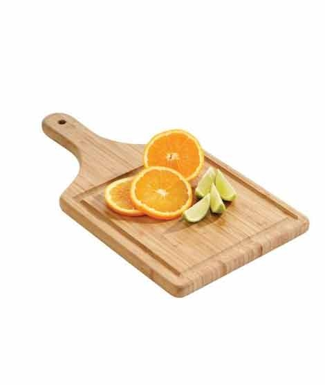 iShopping - Premier Home Bamboo Wide Paddle Chopping Board (1104269)