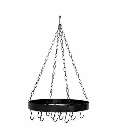 iShopping - Premier Home Matt Round Ceiling Rack (0507642)