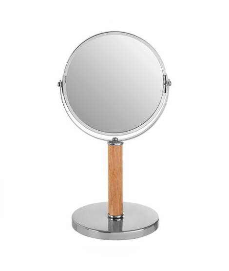 iShopping - Premier Home Rubberwood Table Mirror (1101982)