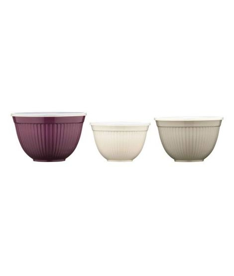 iShopping - Premier Home Storage Bowls with Clear Lids Set of 3 (1209745)
