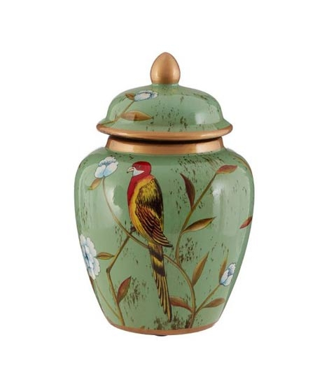iShopping - Premier Home Tropical Turquoise Ceramic Jar (1411414)