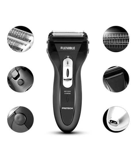 iShopping - Pritech Electric Shaver Black (RSM-1308)
