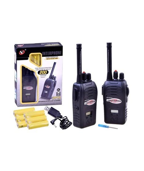 iShopping - Planet X 200 Meter Away Noise Reduction Walkie Talkie For Kid's - Re-chargeable (PX-11225)