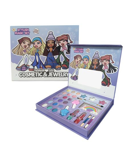 iShopping - Planet X 2 In 1 Fashion Cosmetic Jewellery Makeup Kit Set For Kids