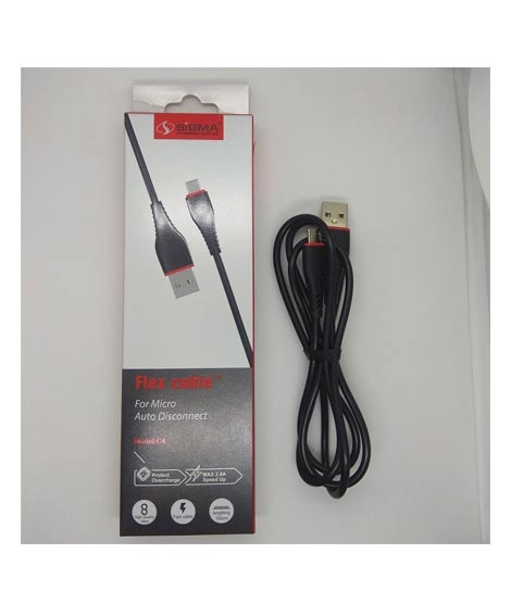 iShopping - Q Mart Sigma Fast Charging Flex Cable Micro (C4)