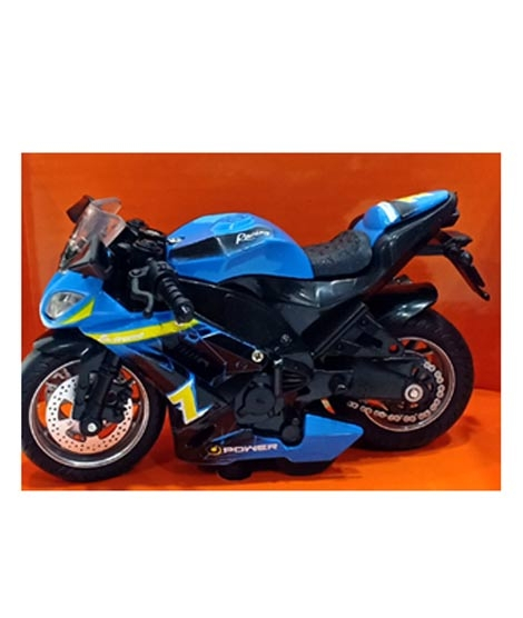 iShopping - Quickshopping Die Cast Classical Moto Blue Kid's Toy