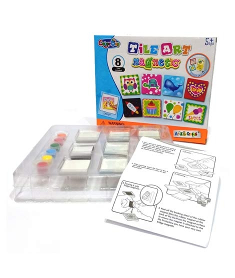 iShopping - Quickshopping Magnetic Tile Art Toy For Kids (8104)