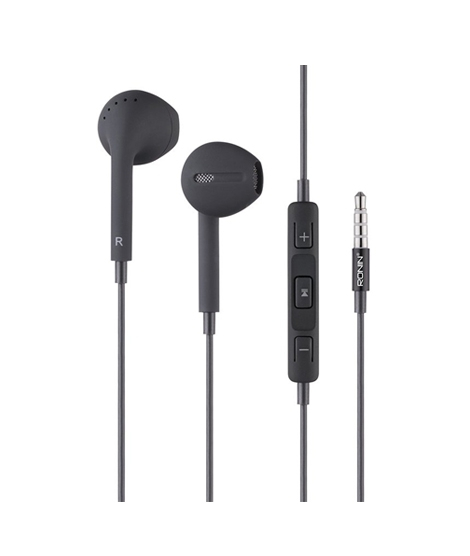 iShopping - Ronin In-Ear Earphones Black (R-5)