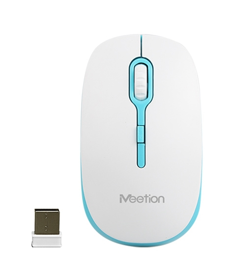 iShopping - Meetion Optical USB Wireless Mouse Blue (R547)