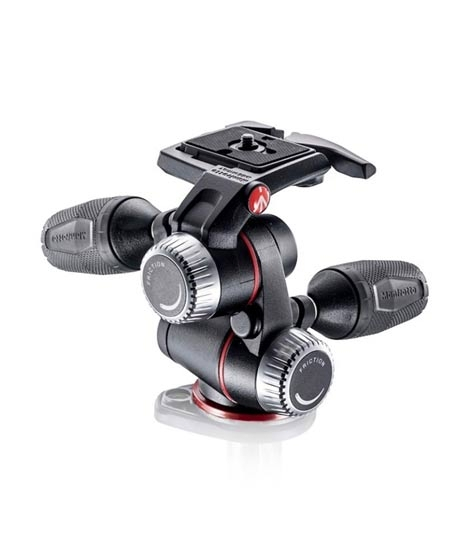 iShopping - Manfrotto X-PRO 3-Way Tripod Head With retractable levers Black (MHXPRO-3W)
