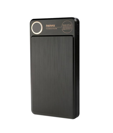 iShopping - Remax 20000mAh Dual USB Power Bank Black