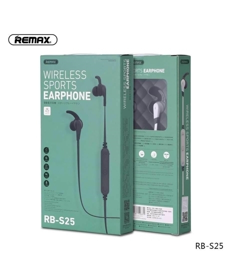 iShopping - Remax Wireless Bluetooth Sports Earphone Black (RB-S25)