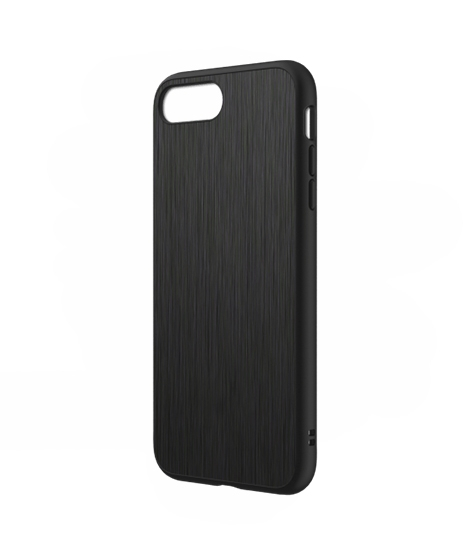 iShopping - Rhinoshield Solidsuit Brushed Steel Black Case For iPhone 7/8 Plus
