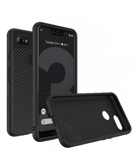 iShopping - Rhinoshield Solidsuit Carbon Black Case For Google Pixel 3 XL