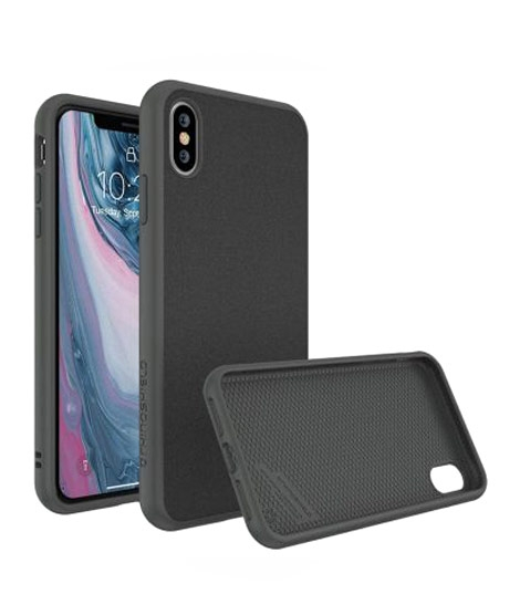 iShopping - Rhinoshield Solidsuit Microfiber Graphite Case For iPhone XS Max