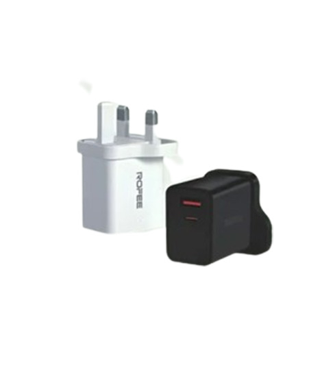 iShopping - Rofee 20W Dual Port Smart and Fast Wall Charger (RP-220)