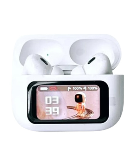 iShopping - Rofee A70 ANC Earbuds With Digital LCD - White