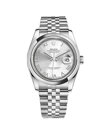 iShopping - Rolex Datejust 36 Men's Watch Silver (116200-0067)