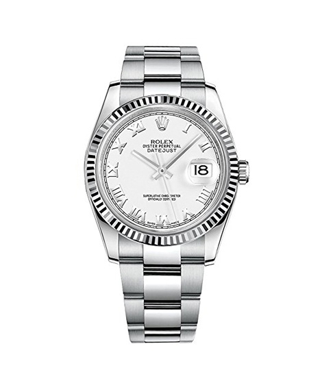 iShopping - Rolex Datejust 36 Men's Watch Silver (116234-WHTRO)
