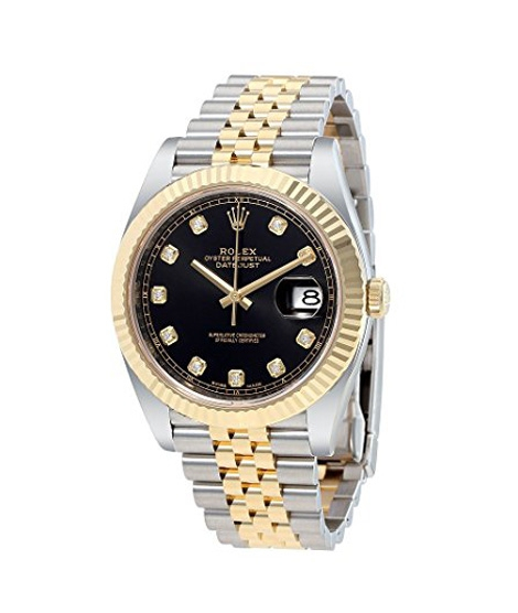iShopping - Rolex Datejust 41 Men's Watch Yelow Gold (12633BKDJ)