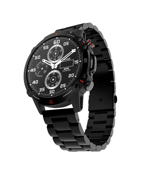 iShopping - Ronin Luxe Smart Watch (R-012)-Black