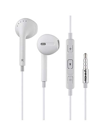 iShopping - Ronin In-Ear Earphones White (R-5)