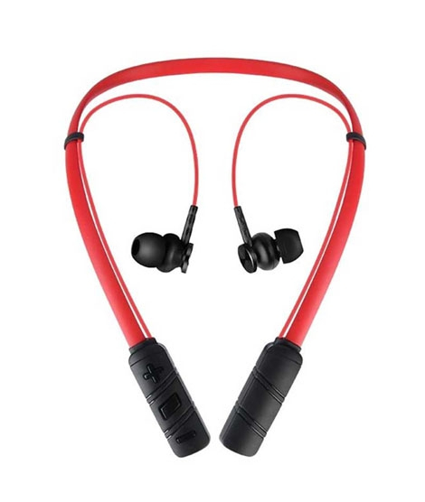 iShopping - Ronin Neckband Wireless Headset Red (R-980)