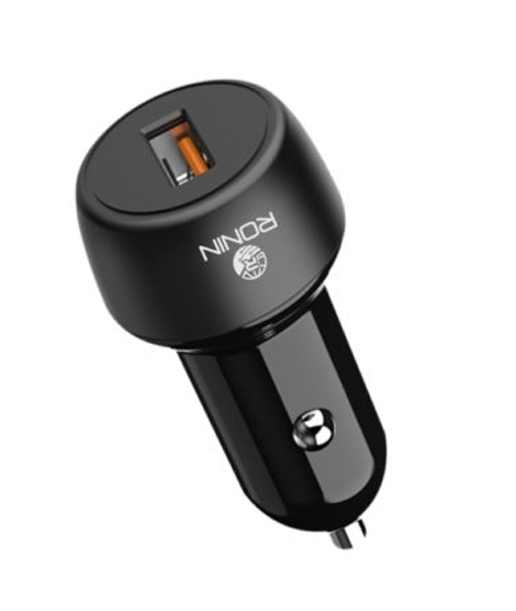 iShopping - Ronin R-911 Elite Qualcomm Quick 3.0 Car Charger For Android Black