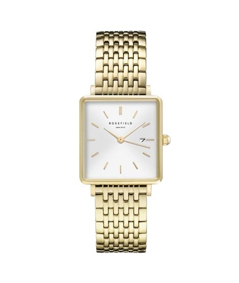 iShopping - Rosefield The Boxy Women's Watch Gold (QWSG-Q09)