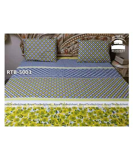 iShopping - Royal Tex Printed Double Bed Sheet (RTB-5003)