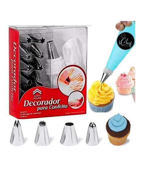iShopping - RT Traders Cake Decorating Steel Nozzle Cone 14Pcs