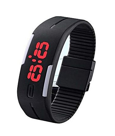 iShopping - Israr Mall Ultra-Sports LED Watch - Black