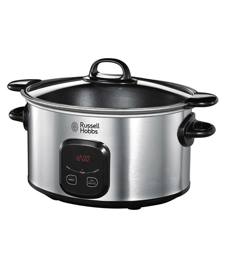 iShopping - Russell Hobbs MaxiCook 6L Digital Searing Slow Cooker Silver (22750)