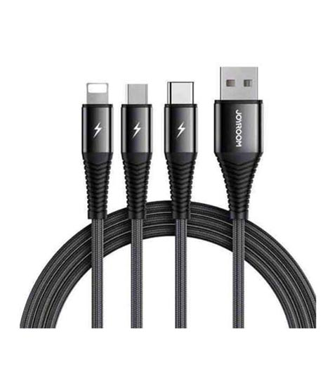 iShopping - Joyroom 3 In 1 Charging Cable Black (S-1230G4)
