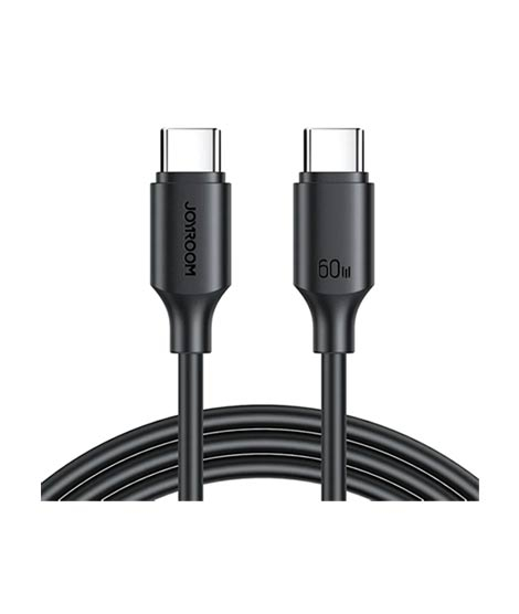 iShopping - Joyroom 60W Type-C to Type-C Charging Cable 1m Black (S-CC060A9)