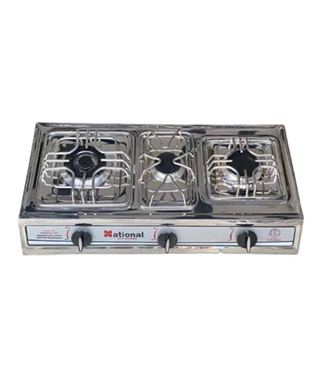 iShopping - National Plus 3 Burners LPG Gas Stove (S-03)