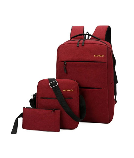 iShopping - Saad Collection 3 in 1 Laptop Handbag & Backpack (0054)